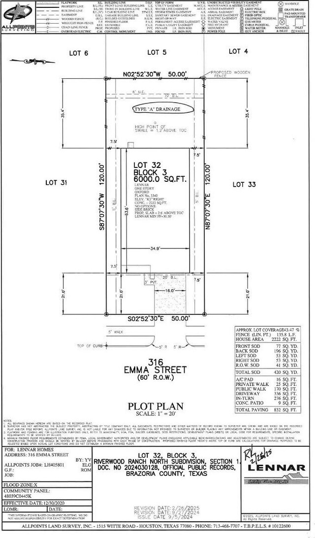 survey map / technical document
