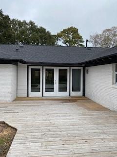 5535 Spellman Rd, Houston, TX 77096 - view of wooden deck