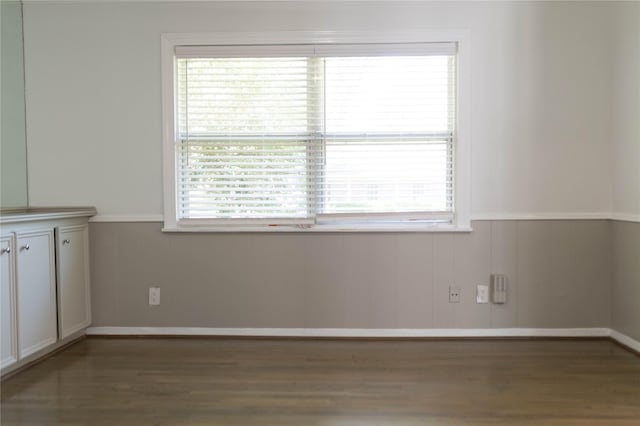 5535 Spellman Rd, Houston, TX 77096 - unfurnished room featuring wainscoting and wood finished floors