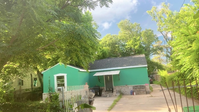 8145 Homewood Ln, Houston, TX 77028 - view of outdoor structure with entry steps