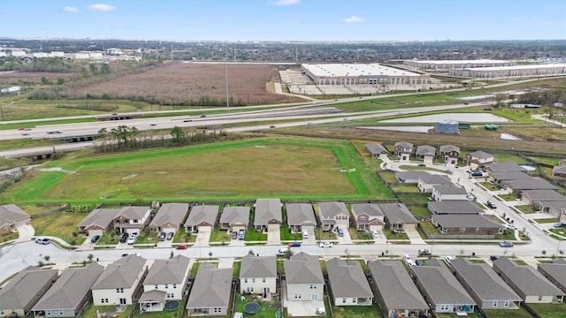 bird's eye view featuring a residential view