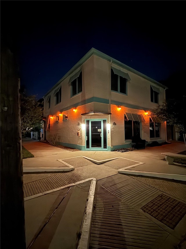 2102 Avenue N Ave N, Galveston, TX 77550 - view of back of house at twilight