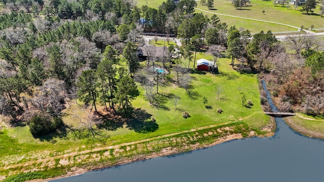 33922 High Point Dr, Magnolia, TX 77355 - bird's eye view of a nearby body of water