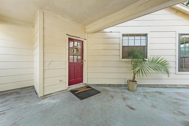 view of property entrance