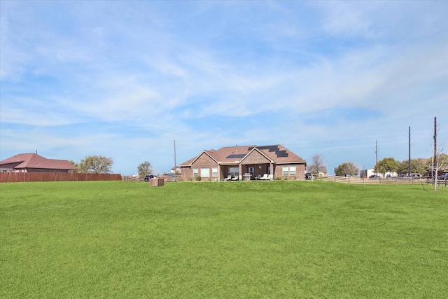 2688 Settlers Way Dr, Sealy, TX 77474 - view of yard with fence