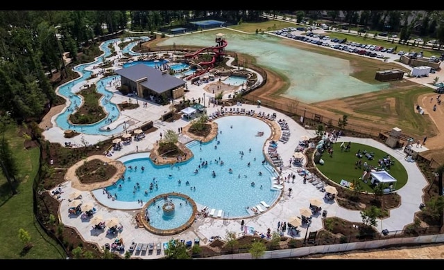 21586 Jordan Pond Rdg, Porter, TX 77365 - view of property location with a pool