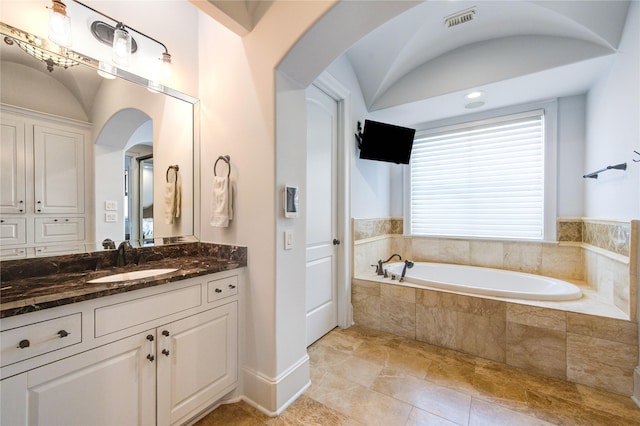 3702 Blue Bonnet, Houston, TX 77025 - bathroom with a bath and vanity