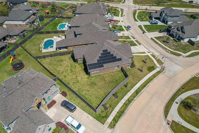 4831 Dove Cove Ln, League City, TX 77573 - drone / aerial view with a residential view