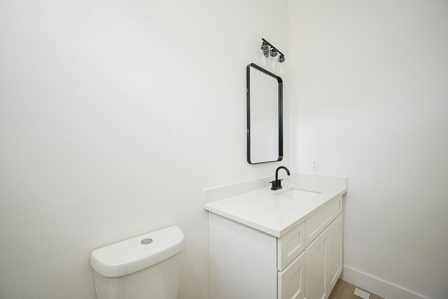 8203 Sparta St Unit B, Houston, TX 77028 - bathroom featuring vanity and toilet