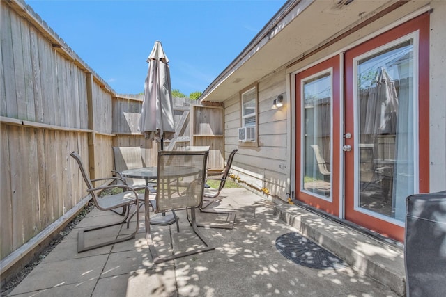 4006 Blalock Rd, Houston, TX 77080 - view of patio with outdoor dining area and fence