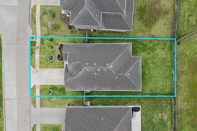 1144 Courteous Creek Dr, Montgomery, TX 77316 - aerial view of property's location with property parcel outlined