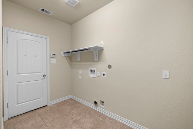 155 Pronghorn Pl, Montgomery, TX 77316 - laundry area featuring hookup for a washing machine, visible vents, laundry area, and electric dryer hookup