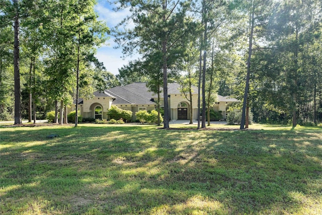 195 Bighorn Rd, Huntsville, TX 77340 - view of green lawn