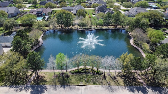 17310 Calico Peak Way, Cypress, TX 77433 - aerial view of residential area with a large body of water