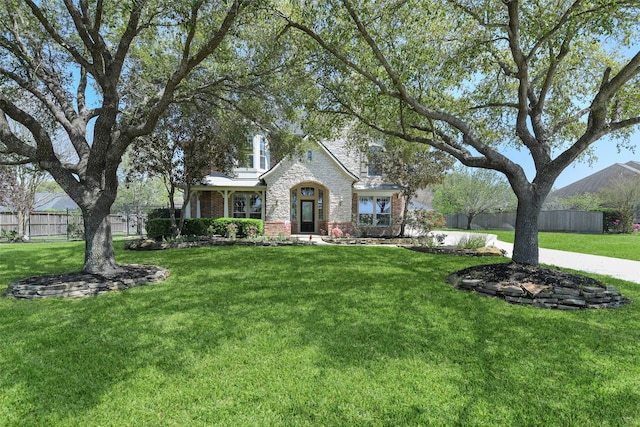 17310 Calico Peak Way, Cypress, TX 77433 - view of front of property with brick siding