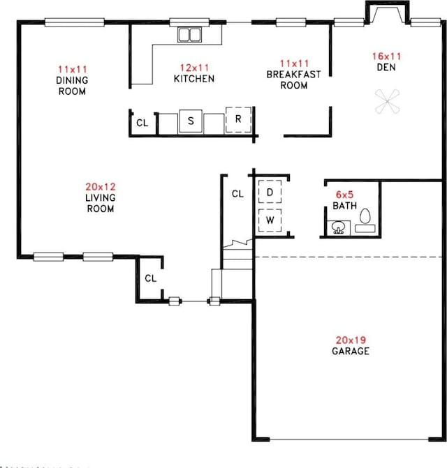 18146 River Sage Dr, Houston, TX 77084 - home floor plan