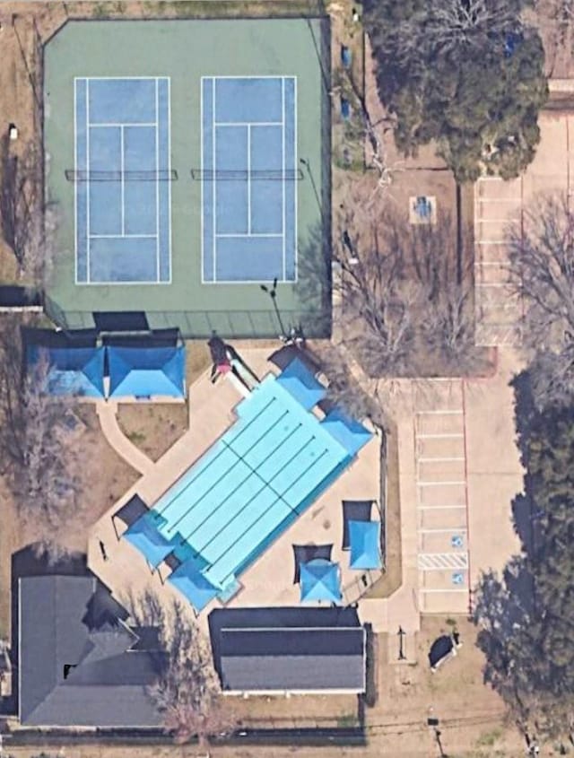 18146 River Sage Dr, Houston, TX 77084 - aerial view of property and surrounding area