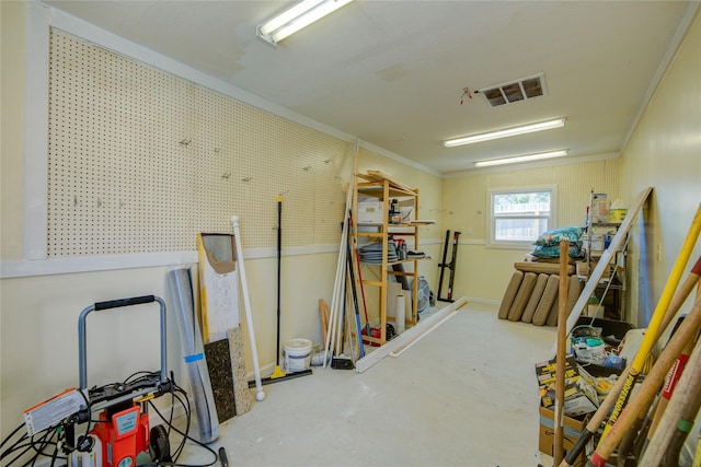storage area with visible vents