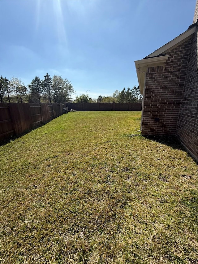 29431 Amber Meadows Ct, Katy, TX 77494 - view of yard with a fenced backyard