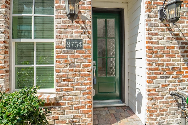 8754 Park Kolbe Ln, Houston, TX 77080 - entrance to property with brick siding