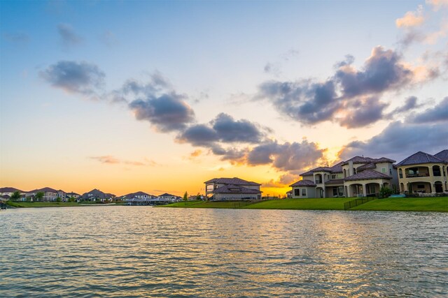 9415 Floral Falls Ln, Cypress, TX 77433 - water view featuring nearby suburban area