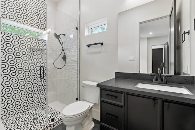 6536 Community Dr, West University Place, TX 77005 - full bath featuring tiled shower and vanity