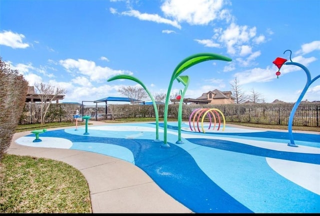 2316 Iron Ridge Ln, Friendswood, TX 77546 - view of property's community with fence and playground community