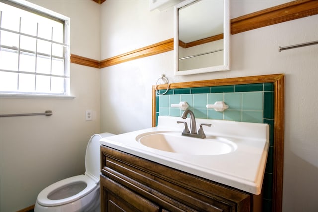 6038 Belcrest St, Houston, TX 77033 - bathroom with toilet and vanity