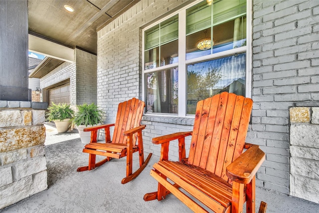 325 Bromley Square Dr, Montgomery, TX 77316 - view of patio featuring covered porch
