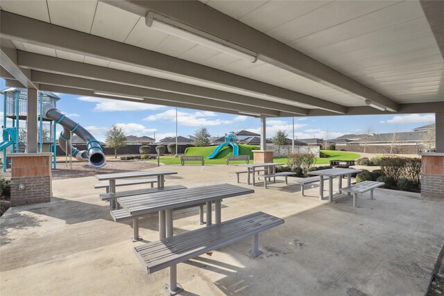surrounding community featuring playground community