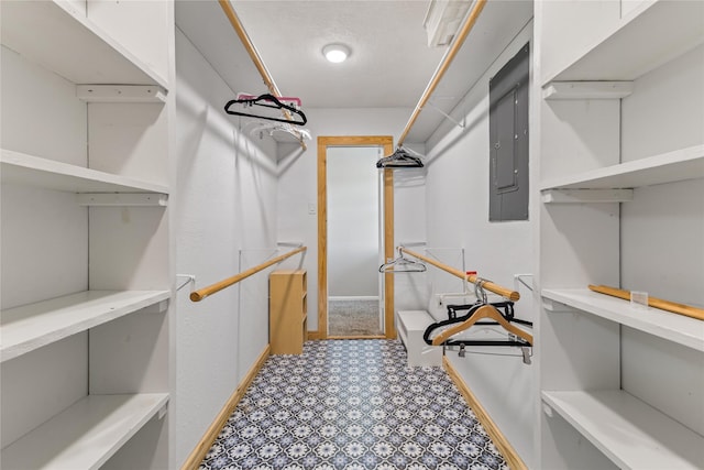 3358 County Road 172, Alvin, TX 77511 - spacious closet with tile patterned floors and electric panel