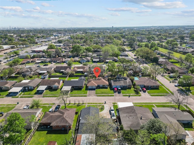 1403 Marlock Ln, Pasadena, TX 77502 - aerial view of residential area