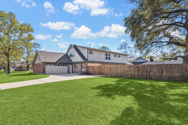 18602 Carriage Ct, Houston, TX 77058 - view of front of property featuring an attached garage, driveway, and brick siding