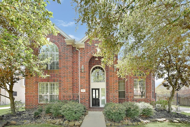 17203 Country Brook Ln, Houston, TX 77095 - entrance to property with brick siding