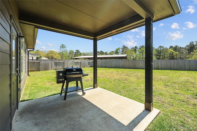 30208 Arnold Branch Dr, Magnolia, TX 77355 - view of patio / terrace featuring a fenced backyard
