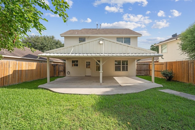 18911 Brownstone Mills Dr, Cypress, TX 77433 - back of house with a patio