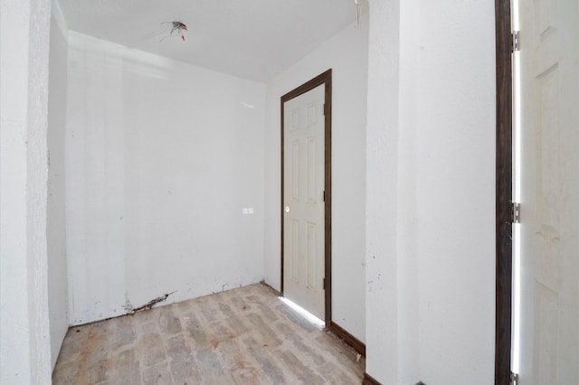5401 Bayou Dr, Dickinson, TX 77539 - spare room featuring light wood-style flooring