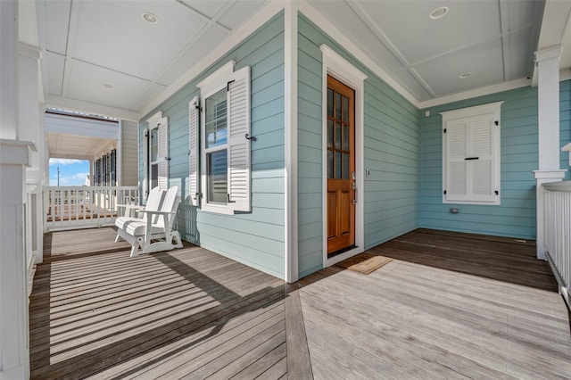4 Caravelle Ct, Galveston, TX 77554 - view of porch