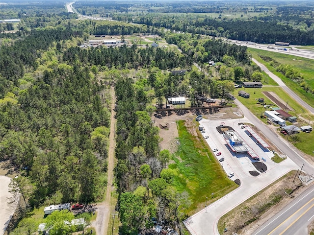 275 Pashun Ln, New Waverly, TX 77358 - aerial view with a forest view