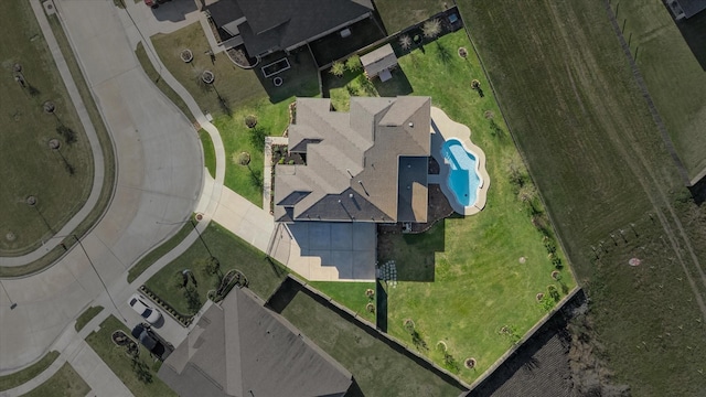 drone / aerial view