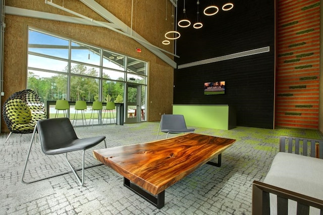 view of community lobby