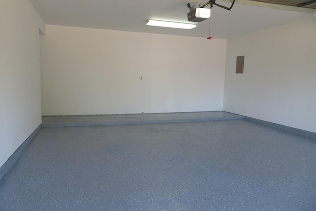 1606 Caslyn Dr, Rosenberg, TX 77471 - garage with a garage door opener and electric panel