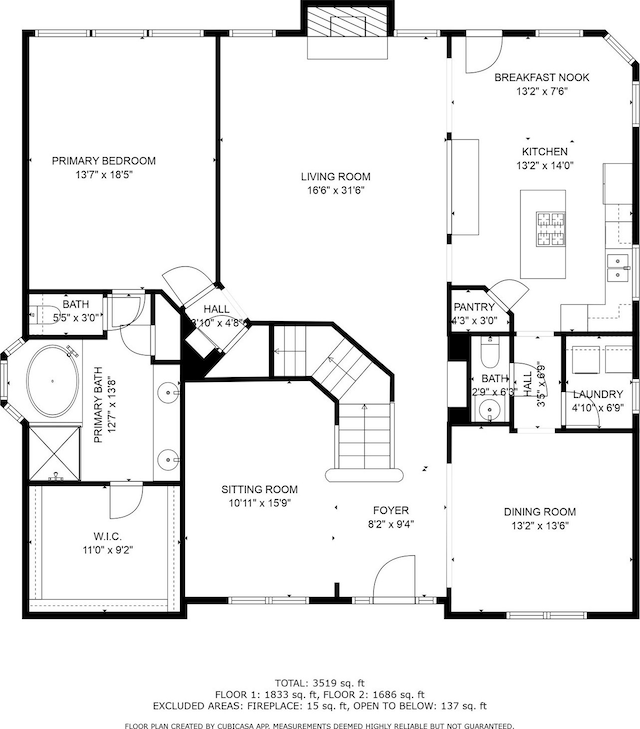 4242 Noble Oak Trl, Houston, TX 77059 - property floor plan