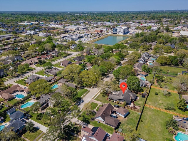 1811 Hunt Dr, Friendswood, TX 77546 - aerial view with a residential view
