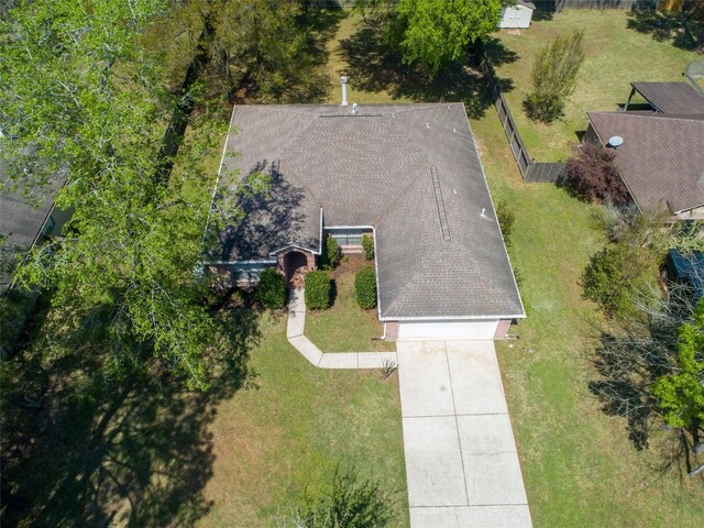 7014 Woodland Oaks, Magnolia, TX 77354 - view of subject property