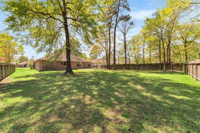 7014 Woodland Oaks, Magnolia, TX 77354 - view of yard