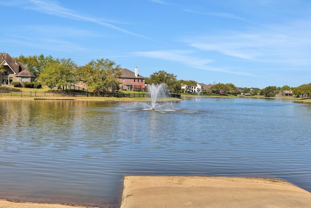 property view of water