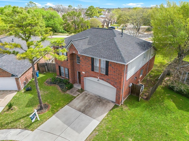 13619 Bonilla Ln, Houston, TX 77083 - birds eye view of property