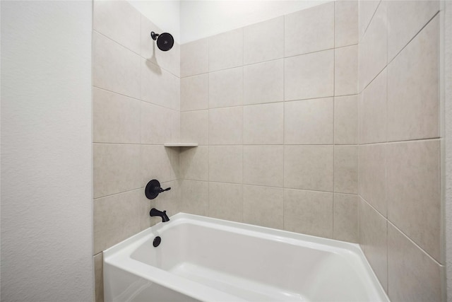 full bathroom with shower / washtub combination