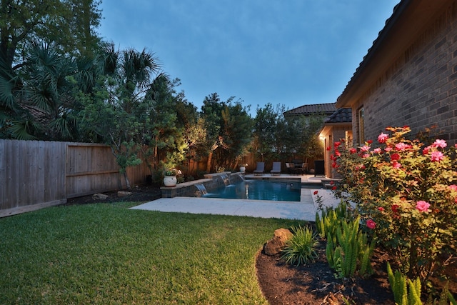 15614 Lake Iris Dr, Houston, TX 77070 - fenced backyard with a patio